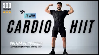 Treino CARDIO💦 18 minutos SÓ COM EXERCÍCIOS AERÓBICOS | TREINO em casa | queima de gordura