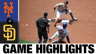 Mets vs. Padres Game Highlights (6/6/21) | MLB Highlights