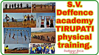 Running work outs . SV DEFENCE ACADEMY TIRUPATI..jion indian  army, navy, Airforce.2022