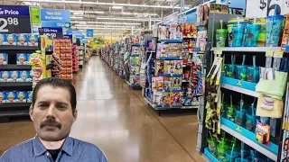 Freddie Mercury loses his mom at Walmart