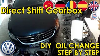 DIY DSG Oil Change VAG VW Audi Skoda Seat Passat CC
