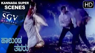 Dr.Vishnuvardhan Super Acting Scenes | Hallunda thavaru Kannada Movie | Kannada Scenes | Sithara