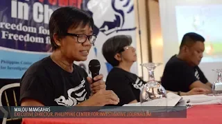 Malou Mangahas cites 85 attacks on press freedom under the Duterte administration