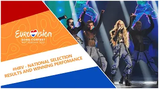 Eurovision 2021 - Croatia 🇭🇷 - National Selection - Televote Results and Winning Performance!