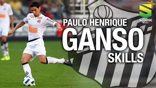 P.H. Ganso - Dribles e Gols GENIAIS pelo Santos | HD