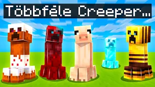 Minecraft, De TÖBBFÉLE CREEPER Van 😨