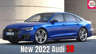 New Audi S8 2022 Facelift Revealed