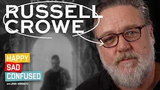 Russell Crowe talks THE POPE'S EXORCIST, GLADIATOR, & MAN OF STEEL: Happy Sad Confused