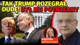 Europa NAWALIŁA! Trump ROZEGRAŁ DUDĘ. Cimoszewicz: To było POTRZEBNE Trumpowi