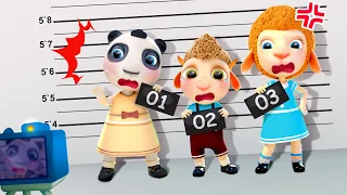 Police Station Mission & Rescue Team Adventures | Funny Cartoon for Kids | Dolly and Friends 3D