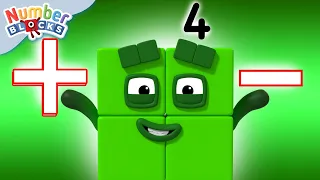 Aprende a SUMAR y RESTAR | Episodios completos | Numberblocks en Español