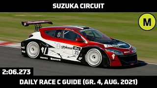 Gran Turismo Sport - Daily Race Lap Guide - Suzuka Circuit - Renault Sport Megane Trophy Gr. 4