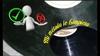 Mi método de limpieza de vinilos.