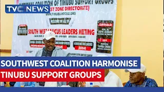 WATCH: Southwest Coalition Harmonise Tinubu Support Groups
