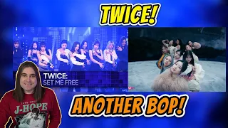 Reacting to TWICE "SET ME FREE" M/V + Jimmy Fallon Performance!