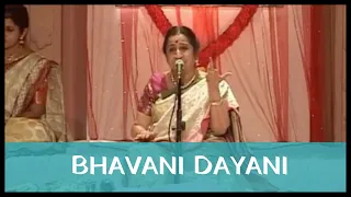 Bhavani Dayani by Padmashri Awardee Sangita Kalanidhi Smt. Aruna Sairam