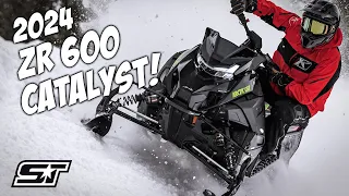 2024 Arctic Cat CATALYST ZR 600 with ATAC | Precise Trail Performance!