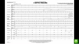 I Gotta Feeling arranged by Paul Murtha