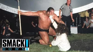 FULL MATCH - Undertaker & Big Show vs. Rock & Mankind - Buried Alive Match: SmackDown, Sept. 9, 1999