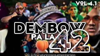 DEMBOW MIX VOL 4.1 PA LA 42 MEZCLANDO 🥃 EN VIVO 🔴 DJ PANDA RD