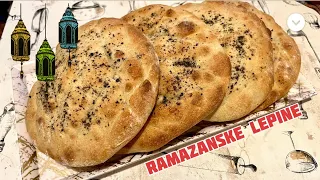 Recept za najmekše ramazanske lepine/ Ramadan Bread/ Ramazan çörekleri 😍