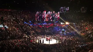 Conor McGregor knocks out Jose Aldo in 13 Seconds UFC 194 From the Crowd with reaction