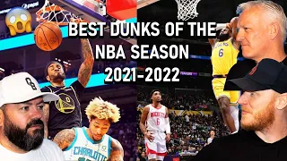 Best Dunks Of The 2021-22 NBA Season REACTION!! | OFFICE BLOKES REACT!!