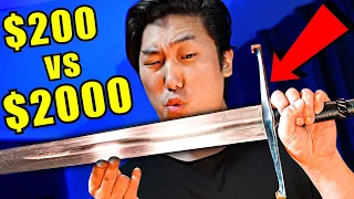 $200 VS $2000 Longsword - Coldsteel vs Lockwood