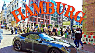 Hamburg, Germany Walking Tour 4k 🇩🇪 | 4K City Life