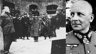 The RUTHLESS Execution Of The German General Shot On Hitler's Direct Orders