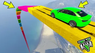 GTA 5 ONLINE 🐷 MEGA RAMPA XXXXL E TRIAL TUNING 4444% ESTREMO !!! 🐷GTA 5 ITA🐷 DAJE !!