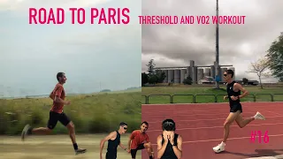 Road to Paris: Threshold and VO2 Workout