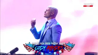 Entrada Cody Rhodes "La Pesadilla Americana" en Raw - WWE Raw 11/03/2024 (En Español)