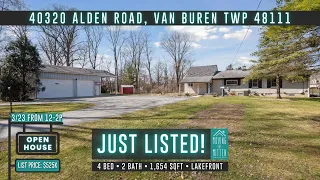 40320 Alden Road, Van Buren Twp 48111 - New Moving The Mitten Listing