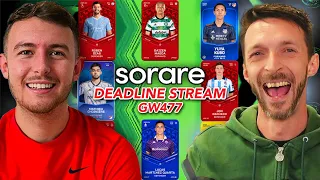 Sorare Game Week Deadline Show LIVE | Gameweek 477