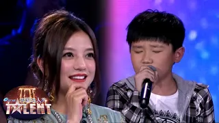 The audience is BLOWN AWAY by this boy's angelic voice! | China's Got Talent 2013 中国达人秀