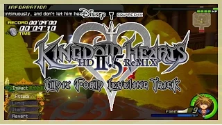 Kingdom Hearts HD 2.5 Remix - How To Level Up Limit Form!