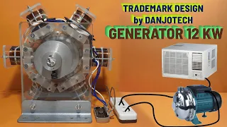 Upgraded Generator, 12KW Rated Power Output