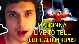 VI3ION Reacts to Madonna - Live To Tell [Confessions Tour DVD] (OLD REACTION RE-UPLOAD)