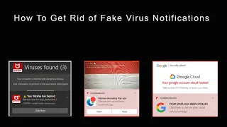 Get Rid of False McAfee Virus Popups