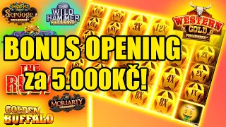 🔥 BONUS OPENING ZA 5.000KČ! 🔥 OTEVŘEL JSEM BONUSY V HODNOTĚ 5.000KČ A TAKHLE TO DOPADLO! 🤯🤑 BETANO 🟠