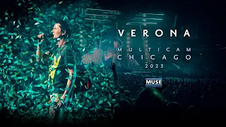 Muse - Verona @ Live Debut at United Center 2023 | MULTICAM