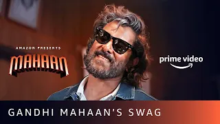 Don't Dare To Mess With Gandhi Mahaan | Chiyaan Vikram | Mahaan | Amazon Prime Video