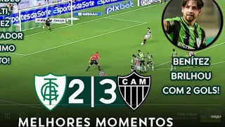 América MG 2x3 Atlético mineiro| Melhores Momentos da Final do Campeonato mg 2023|