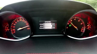 Peugeot 308 GTi 270 Acceleration 0-254 km/h - CT