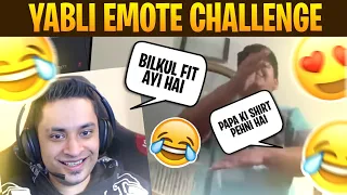 FUNNY YABLI EMOTE CHALLENGE 🤣 | FUNNY MOMENTS | MRJAYPLAYS