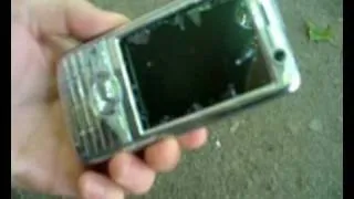 Crash test of chinese phone