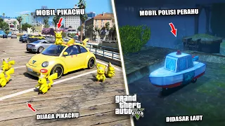 MISI EPIC Mencari Mobil Lucu TERLANGKA Di GTA 5 Part 2 - GTA 5 MOD