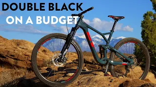 Tackling double diamonds on an affordable bike?