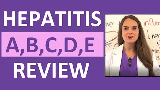 Hepatitis A, B, C, D, E Nursing Symptoms, Treatment, Causes, NCLEX